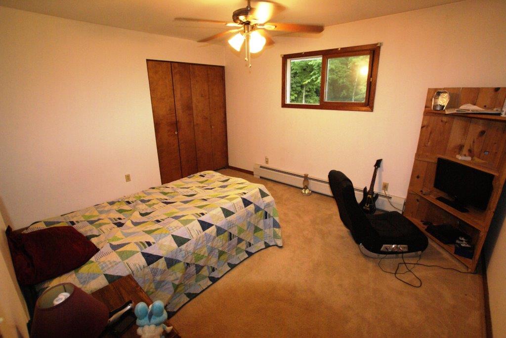 Spacious Hillside Ranch Bedroom